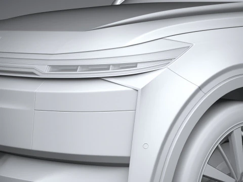 Generic SUV v1 2025 3D Model