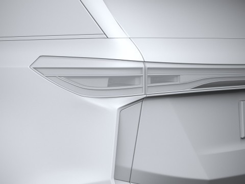 Generic SUV v1 2025 3D Model