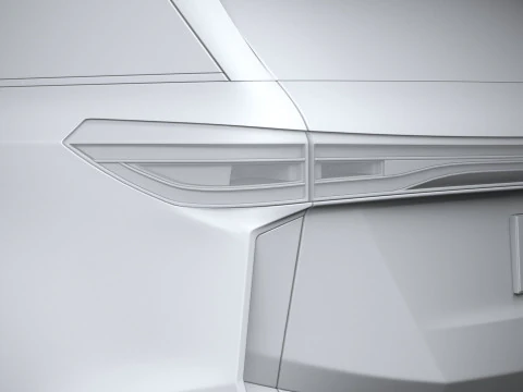 Generic SUV v1 2025 3D Model