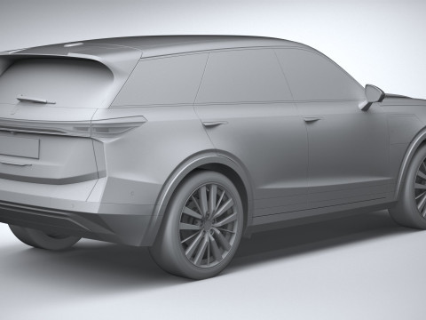 Generic SUV v1 2025 3D Model