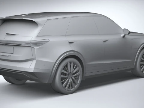 Generic SUV v1 2025 3D Model