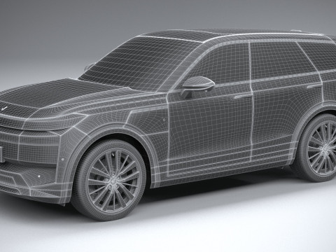 Generic SUV v1 2025 3D Model