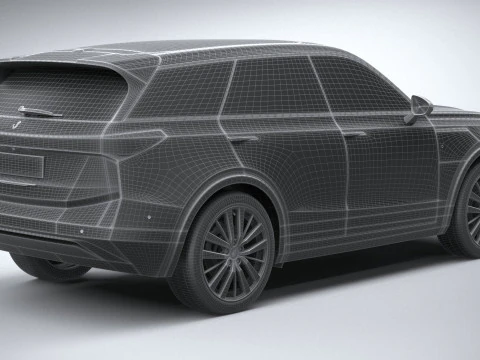 Generic SUV v1 2025 3D Model