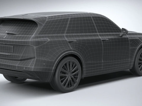 Generic SUV v1 2025 3D Model