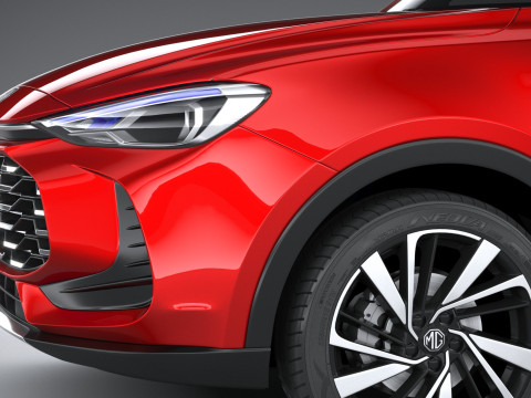 MG ZS 2025 3D-Modell