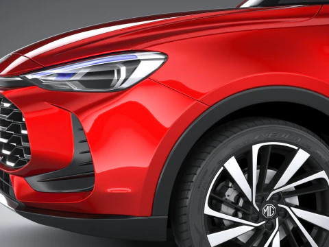 MG ZS 2025 3D Model