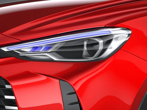 MG ZS 2025 3D Model