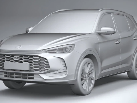 MG ZS 2025 3D Model