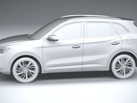MG ZS 2025 3D-Modell