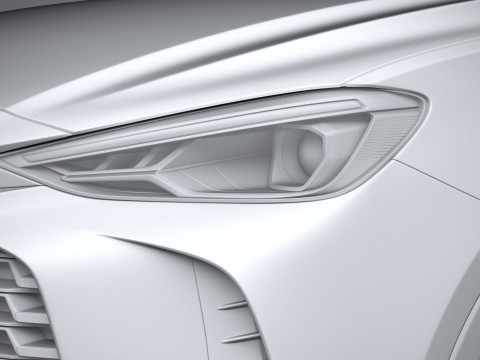 MG ZS 2025 3D-Modell