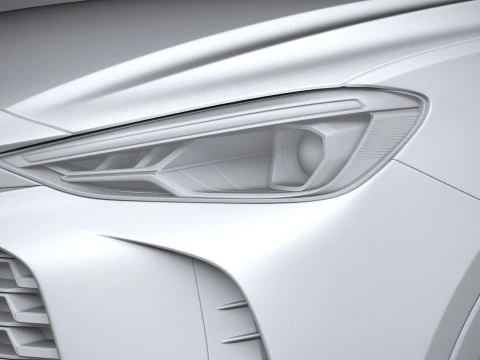 MG ZS 2025 3D Model