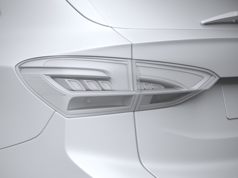 MG ZS 2025 3D-Modell