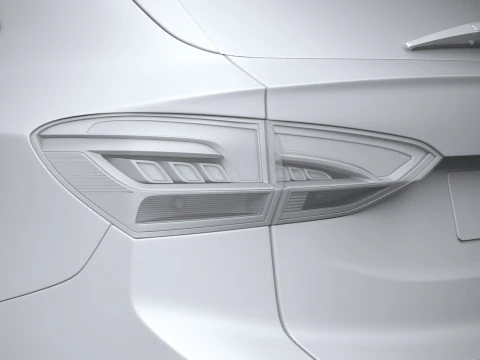 MG ZS 2025 3D Model