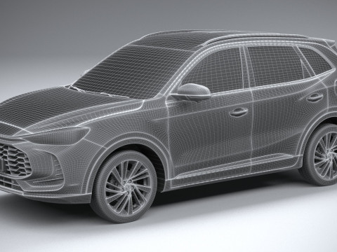 MG ZS 2025 3D-Modell