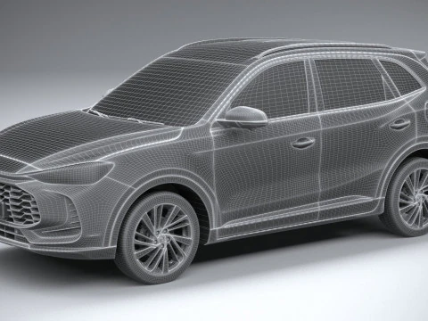 MG ZS 2025 3D Model