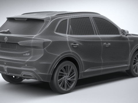 MG ZS 2025 3D-Modell