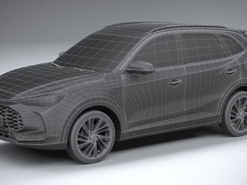 MG ZS 2025 3D Model