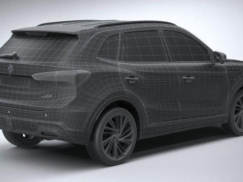 MG ZS 2025 3D-Modell
