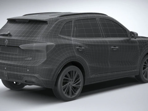 MG ZS 2025 3D Model