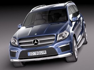 Mercedes-Benz GL 2013 3D Модель