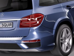 Mercedes-Benz GL 2013 3D Модель
