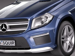 Mercedes-Benz GL 2013 3D Модель