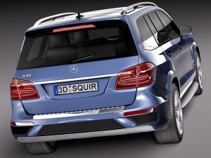 Mercedes-Benz GL 2013 3D Модель