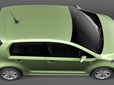 Skoda Citigo 5-door 2013 Modelo 3D