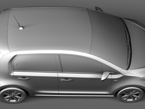 Skoda Citigo 5-door 2013 Modelo 3D