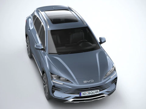 BYD SeaLion 6 SEAL U DM-i 2025 3D Model