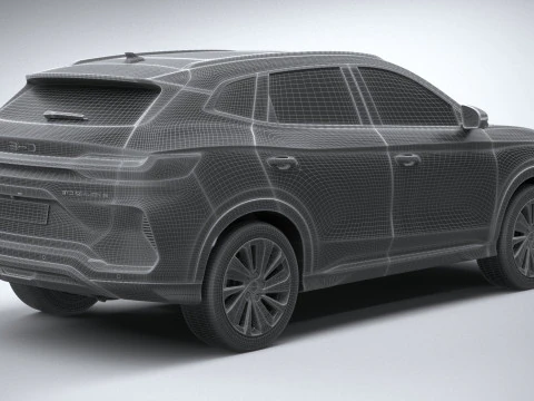 BYD SeaLion 6 SEAL U DM-i 2025 3D Model