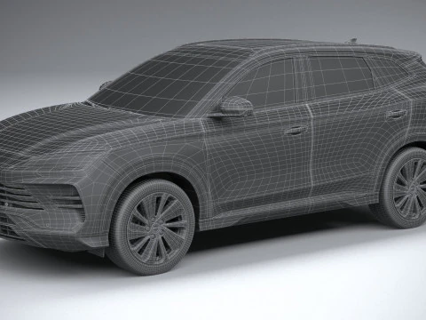 BYD SeaLion 6 SEAL U DM-i 2025 3D Model