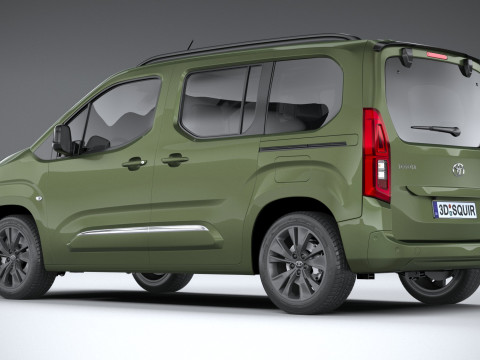 Toyota ProAce City Verso 2025 Modelo 3D