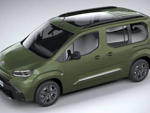 Toyota ProAce City Verso 2025 Modelo 3D