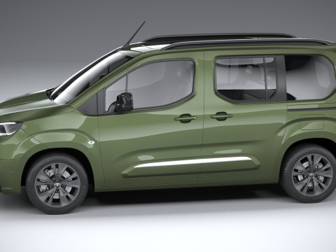 Toyota ProAce City Verso 2025 Modelo 3D
