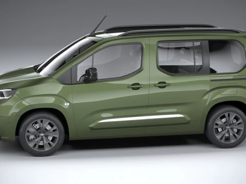 Toyota ProAce City Verso 2025 Modèle 3D