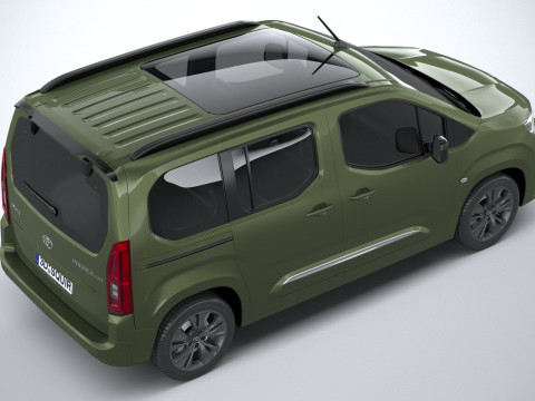 Toyota ProAce City Verso 2025 Modelo 3D