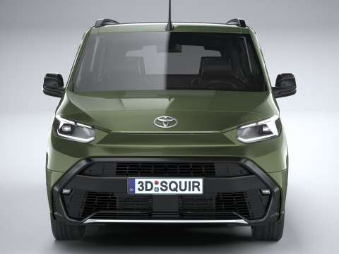 Toyota ProAce City Verso 2025 Modelo 3D