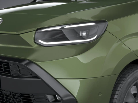 Toyota ProAce City Verso 2025 Modèle 3D