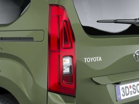 Toyota ProAce City Verso 2025 Modelo 3D