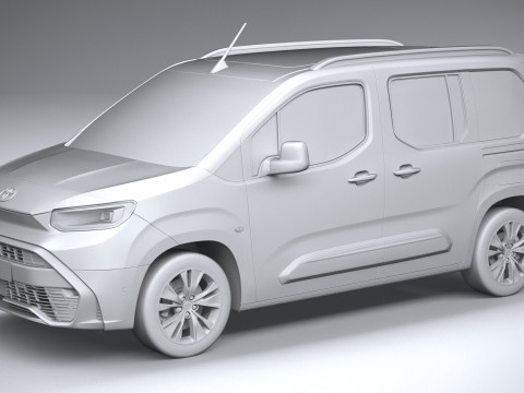 Toyota ProAce City Verso 2025 Modelo 3D