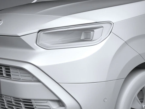 Toyota ProAce City Verso 2025 Modèle 3D