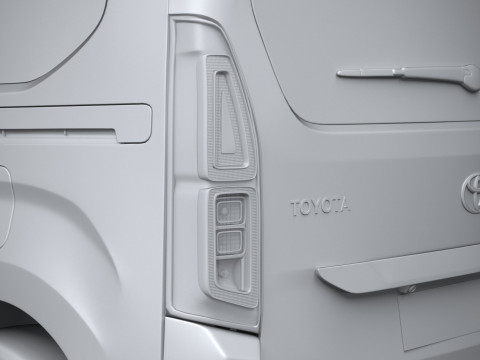 Toyota ProAce City Verso 2025 Modelo 3D