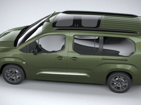 Toyota Proace City Verso Long 2025 Modelo 3D