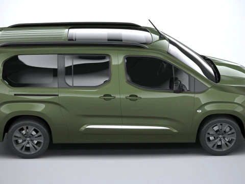 Toyota Proace City Verso Longo 2025 Modelo 3D
