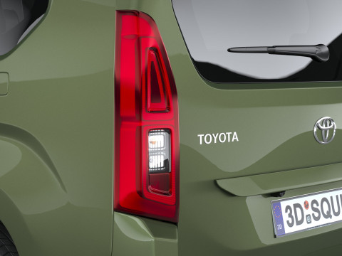 Toyota Proace City Verso Long 2025 Modelo 3D