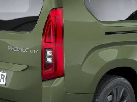 Toyota Proace City Verso Longo 2025 Modelo 3D