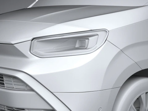 Toyota Proace City Verso Longo 2025 Modelo 3D