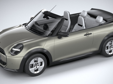 Cooper Convertible 2025 3D Model