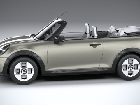 Cooper Convertible 2025 3D Model